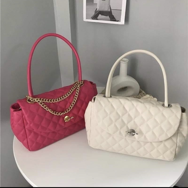 C BIG QUILTED BAG