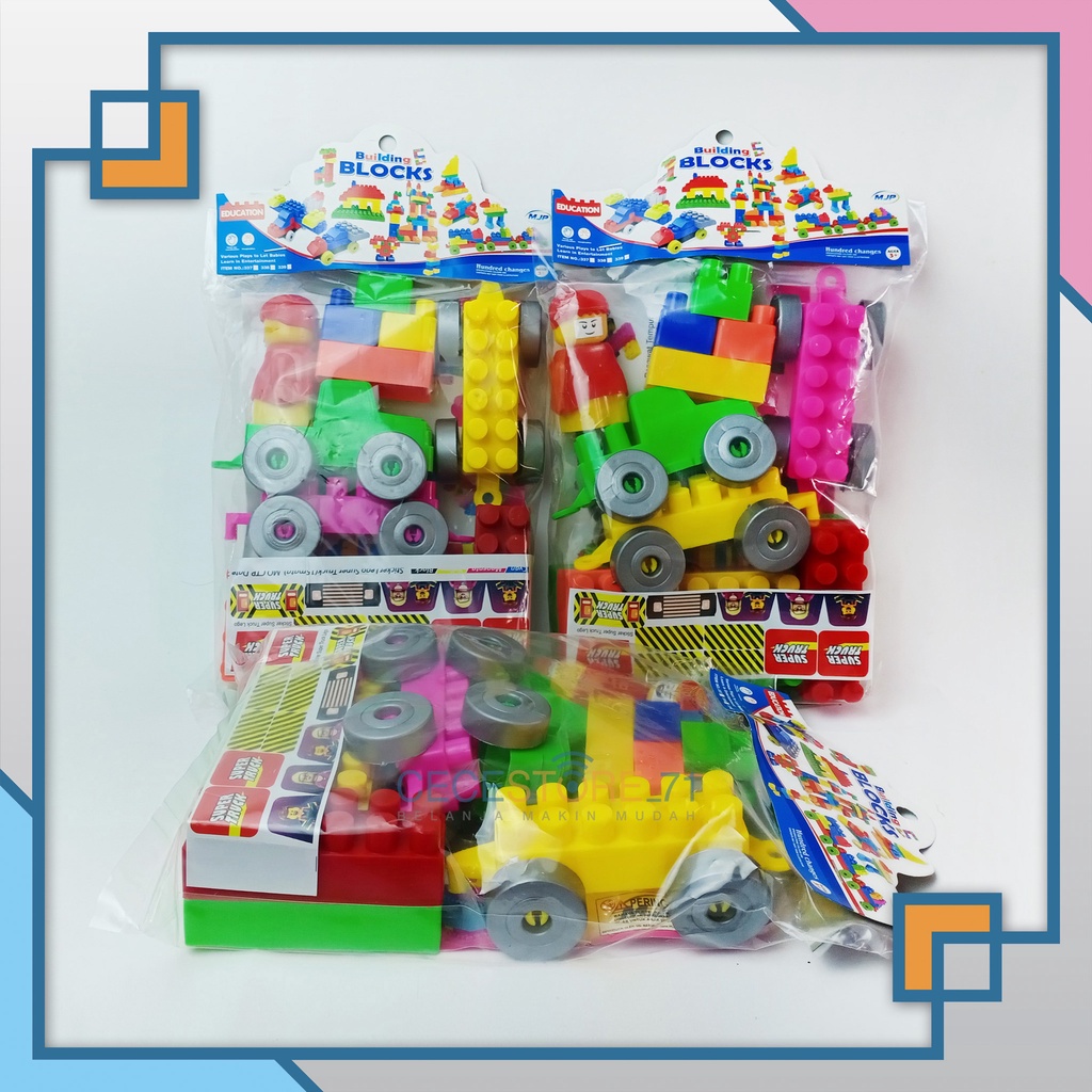 Lego block anak blok besar - Building block