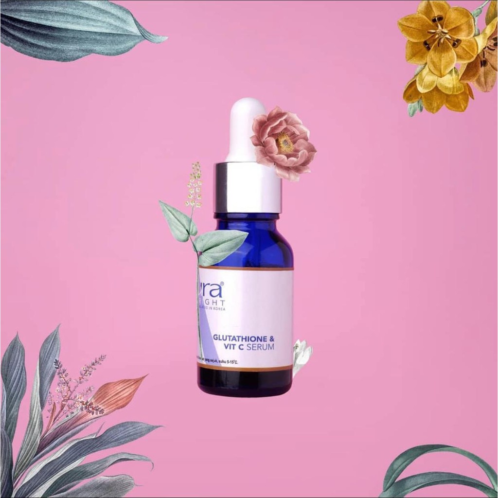 GLUTATHIONE & VIT C SERUM AURA BRIGHT