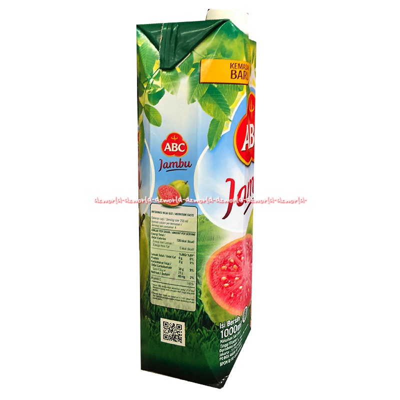 ABC Jeruk Jambu Biji UHT Minuman Sari Buah Asli Siap Minum 1L Abc UHT Juice Jeruk Guava Jus