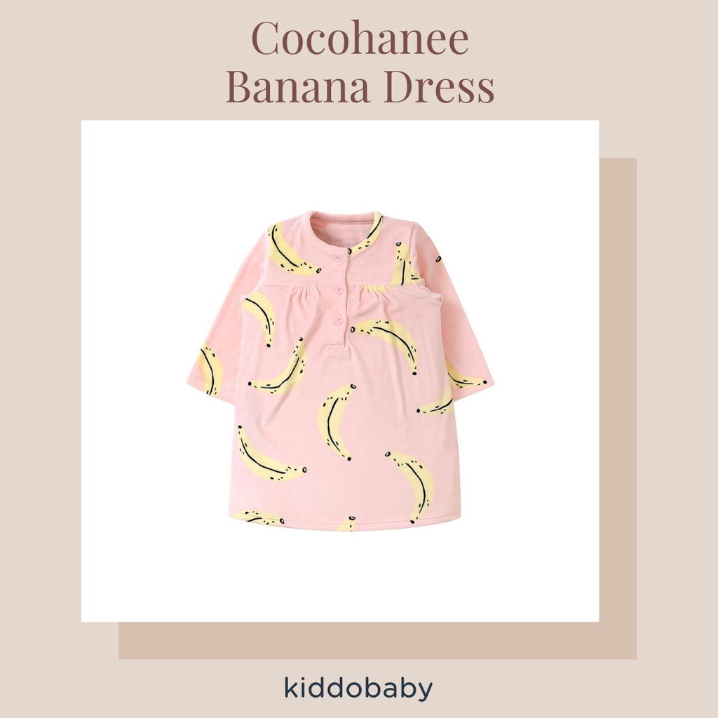 Cocohanee - Banana Dress | Baju Dress | Dress Anak