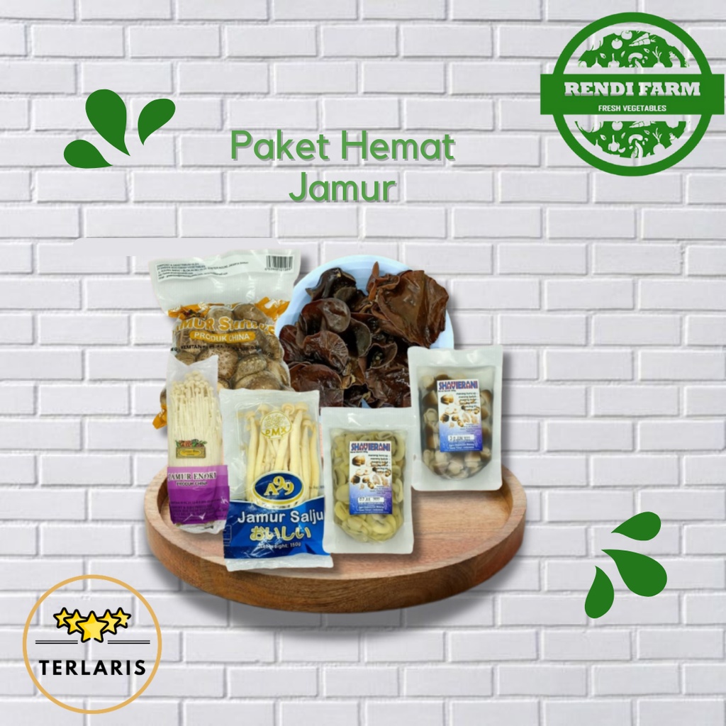 Jual JAMUR ENOKI / JAMUR SHIMEJI PUTIH ATAU COKLAT / JAMUR SALJU