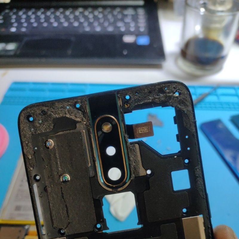 f11 pro minus mesin mati lcd rusak