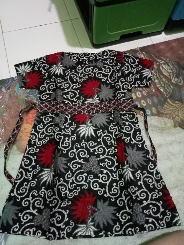 Couple Batik Anak Cowo Dan Cewe Kemeja Hem Gamis Anak Usia 2-12 Tahun