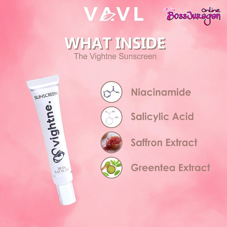 (BOSS) VAVL Beauty Series - Beauty Water | Blemish Serum | Sunscreen | Blemish Facial Clenser