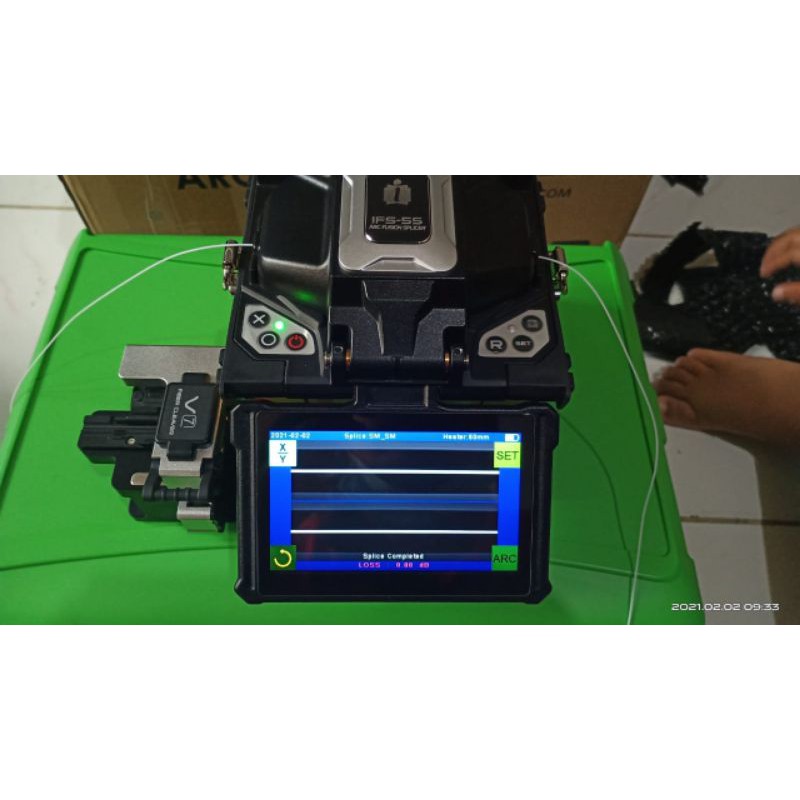 fusion splicer inno ifs 55/alat sambung fiber optic