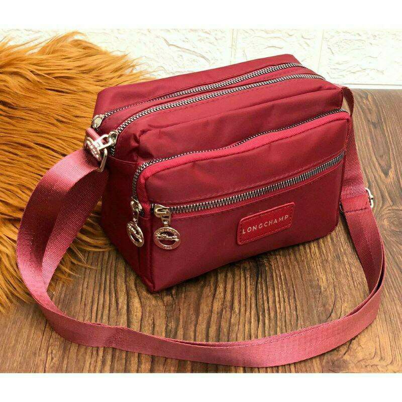 Tas Selempang 6342 Fashion Wanita 4 ruang kualitas import