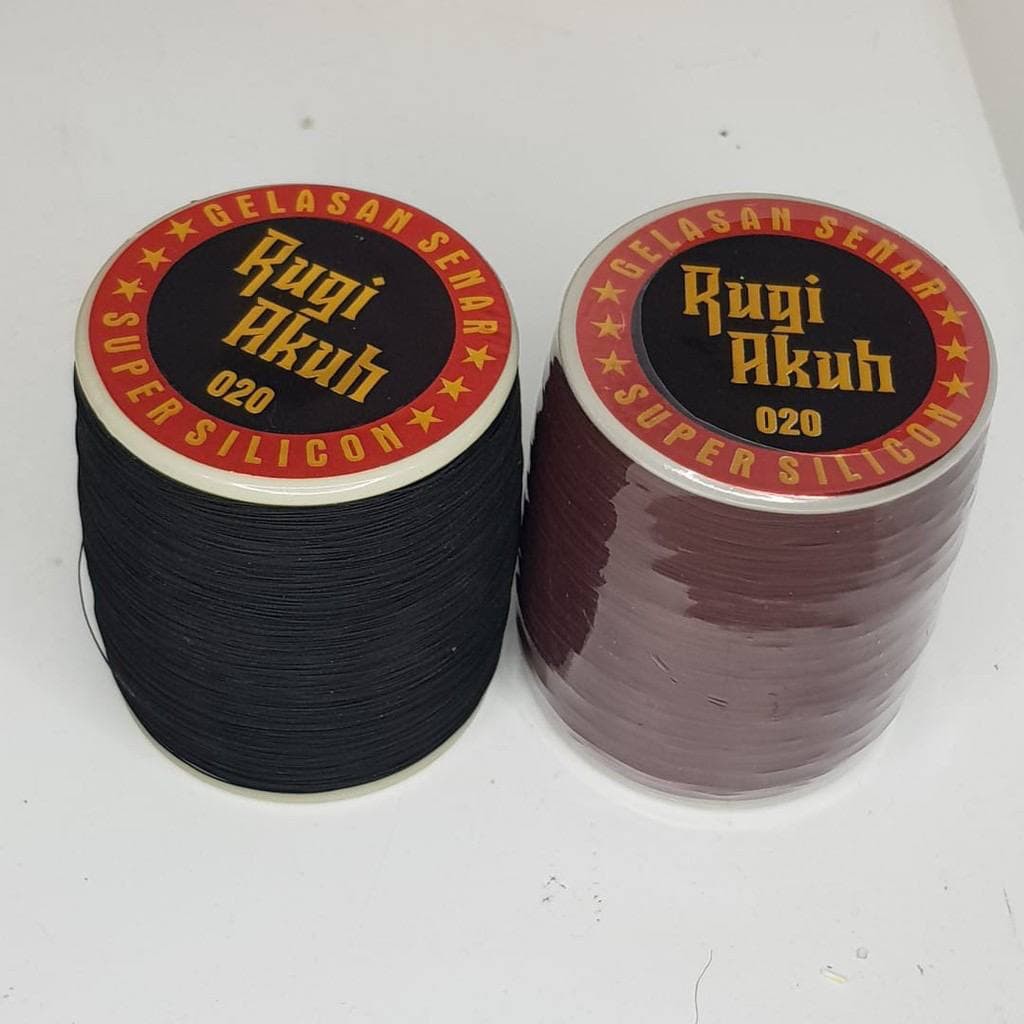 Benang Gelasan Rugi Akuh 020 N66 senar hijau molor/ Gelasan hobbi layangan / gelasan murah bagus