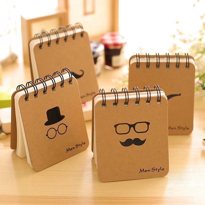 

Buku Catatan Mini Vintage Men Style