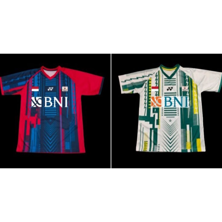 JERSEY BADMINTON INDONESIA YONEX 2022 - FREE NAME SET