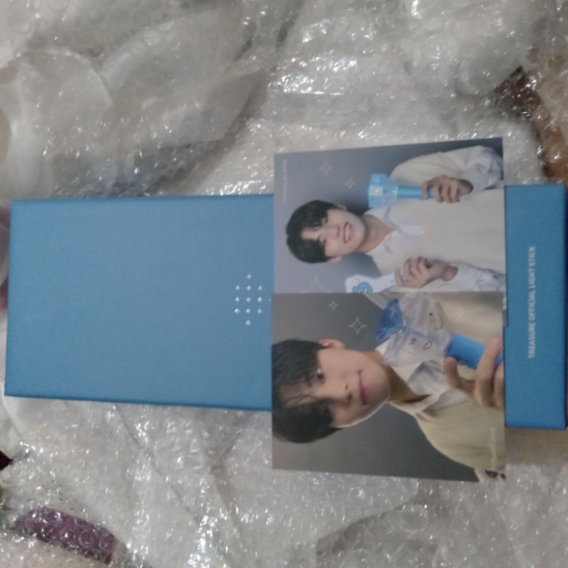 photocard treasure pob lightstick insadong jeongwoo teulight