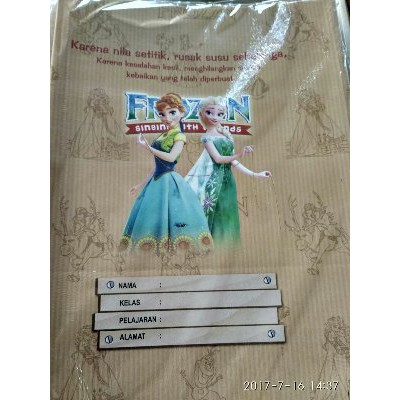 

Sampul Kertas Ukuran Buku Sidu Sampul Buku Tulis Alat Tulis Isi 20 Lembar Karakter Kuda Pony F