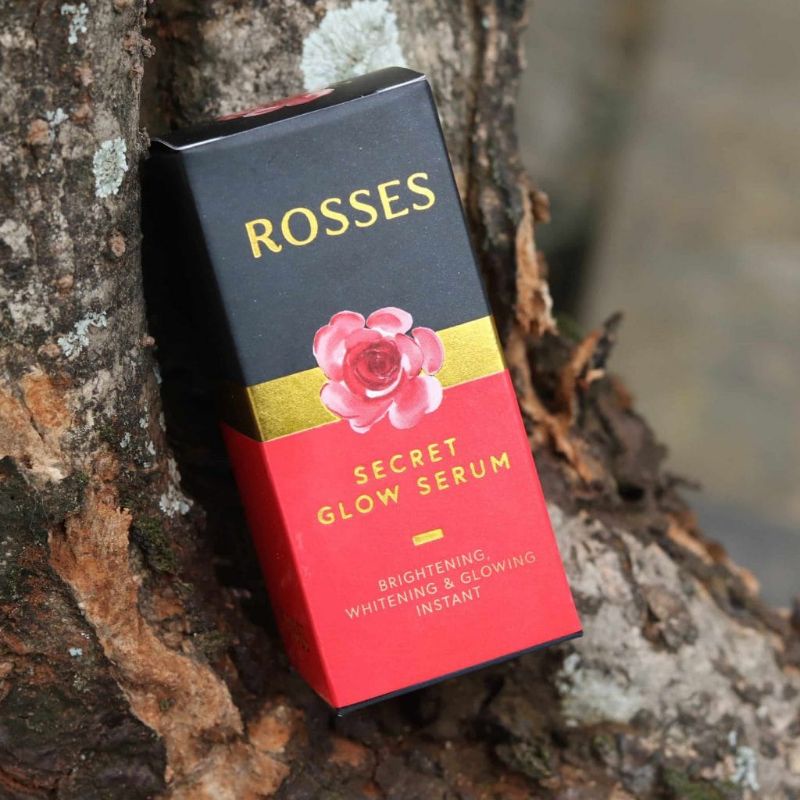 Rosses Serum Secret Glow Pencerah Wajah dan Penghilang Jerawat ~ Serum Roses 100% Original