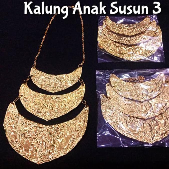 Kalung Domas Susun 3 Anak Aksesories Kebaya