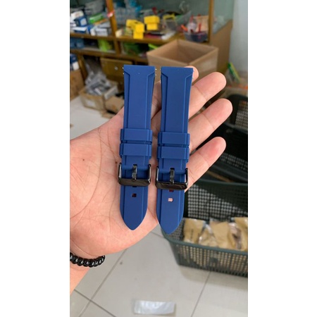 Strap Tali Jam Tangan Silicon lembut Biru