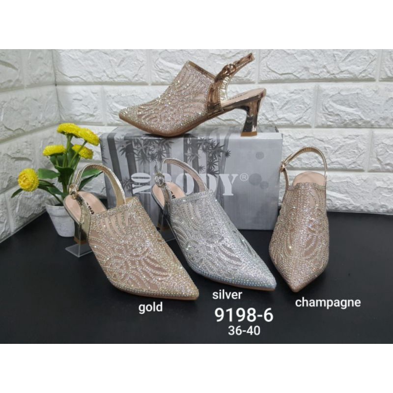 Sandal wanita PESTA Nobody 9198-6