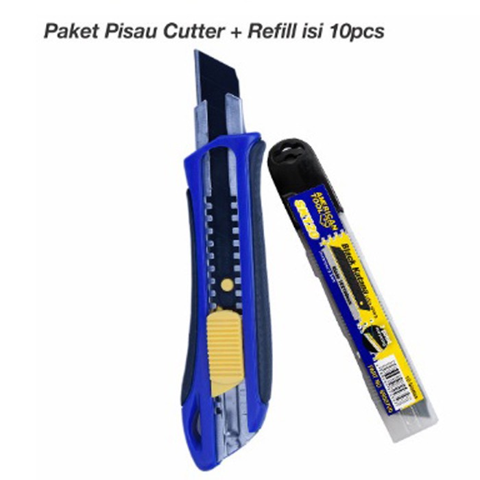 

American Tool Paket Pisau Cutter + Refill