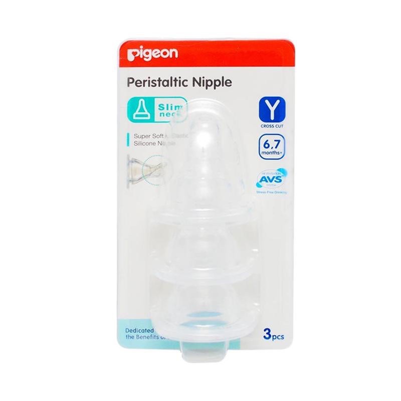 Pigeon Peristaltic Nipple 3 pcs