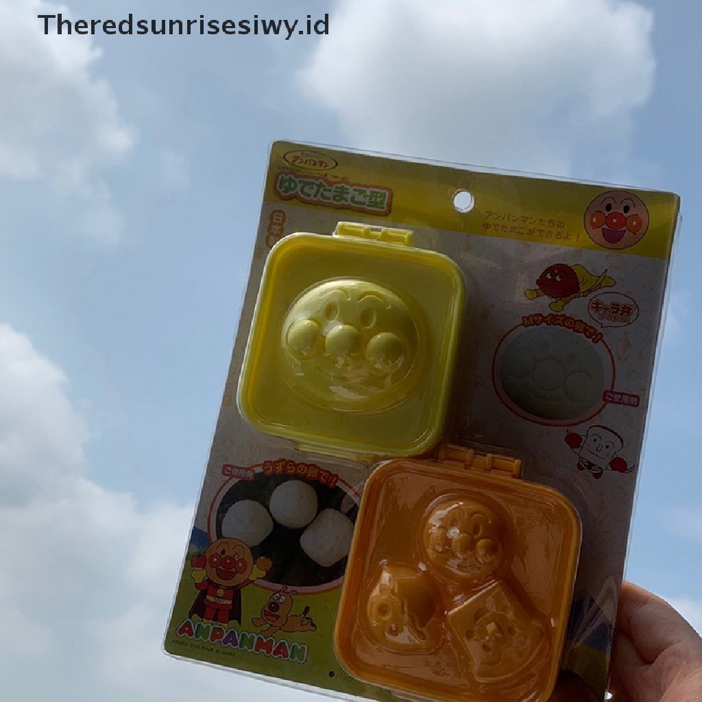 # Alat Rumah Tangga # 1 set Cetakan Roti Telur Rebus Bentuk Kartun Anpanman Untuk Alat Peraga Anak
