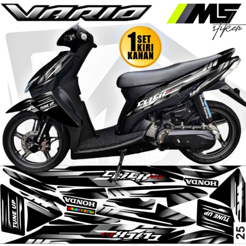 Decal Sticker Striping Variasi Vario 110 Old 2006-2013 /Vario 110 Lama /Vario 110 Karbu /Vario 110 C