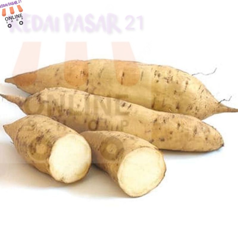 

Kedai pasar21 Grosir 500 - 1000gram Ubi Putih Ungu Segar Murah