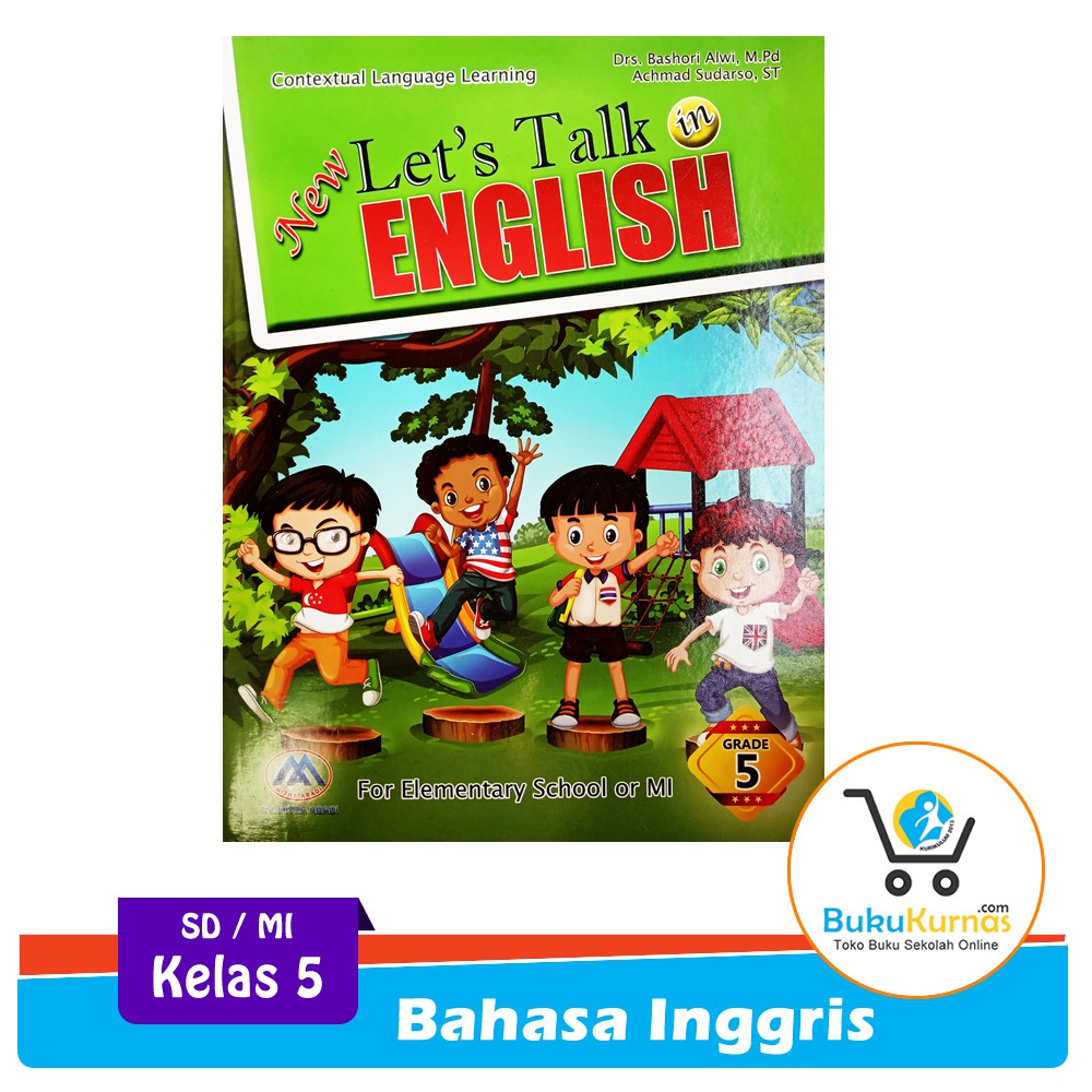 Buku Bahasa Inggris Lets Talk English SD Kelas 5 Shopee Indonesia