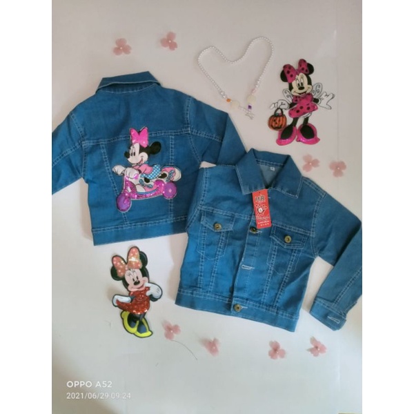 JAKET JEANS MICKEY MOUSE