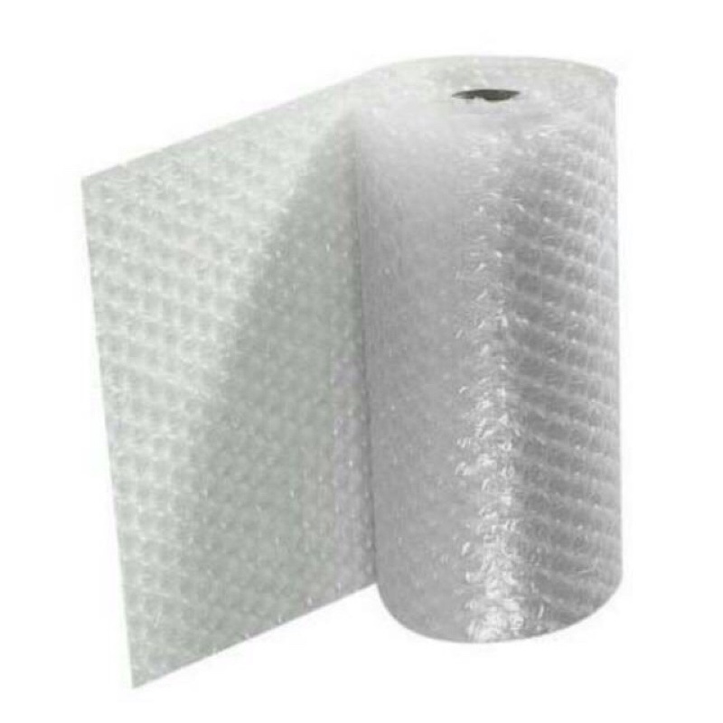 

Ekstra bubble wrap buat pengaman