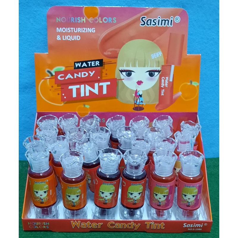 PROMO PER12PCS!!!LIP TINT WATER CANDY SASIMI