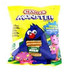 [HALAL] Mamee Monster Noodle Snack Crunchy 200gr Mie Kremes Rasa BBQ / Mame Chicken Ayam Snek Mi Kremes