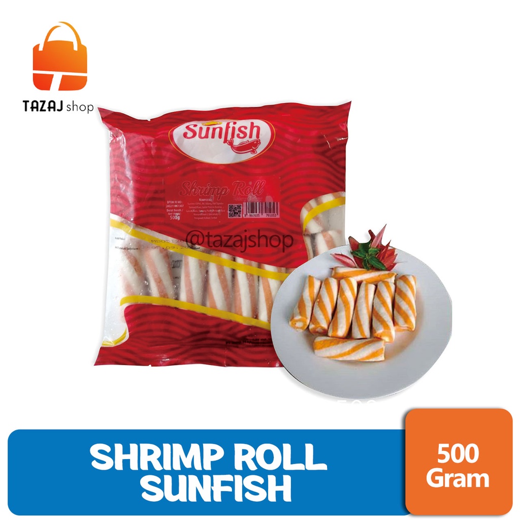 

Sunfish Shrimp Roll 500 Gram