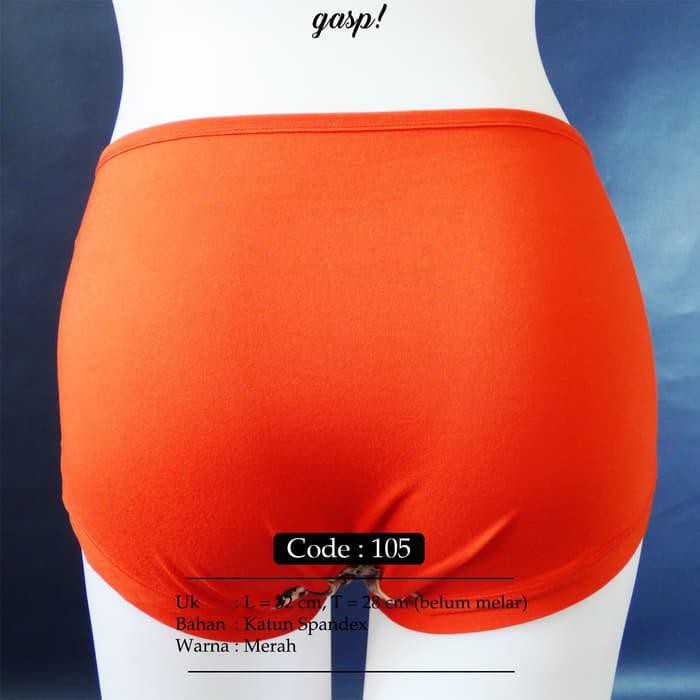 CELANA DALAM BIG SIZE KATUN WANITA MOTIF LEOPARD #105 - GASP 