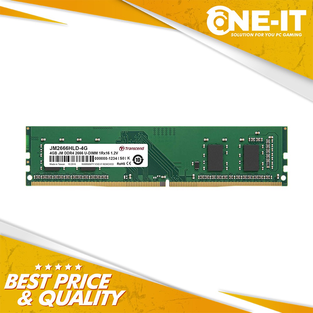 Ram Transcend JM2666HLD-4G 2666 Jetram [4GB/ DDR4]