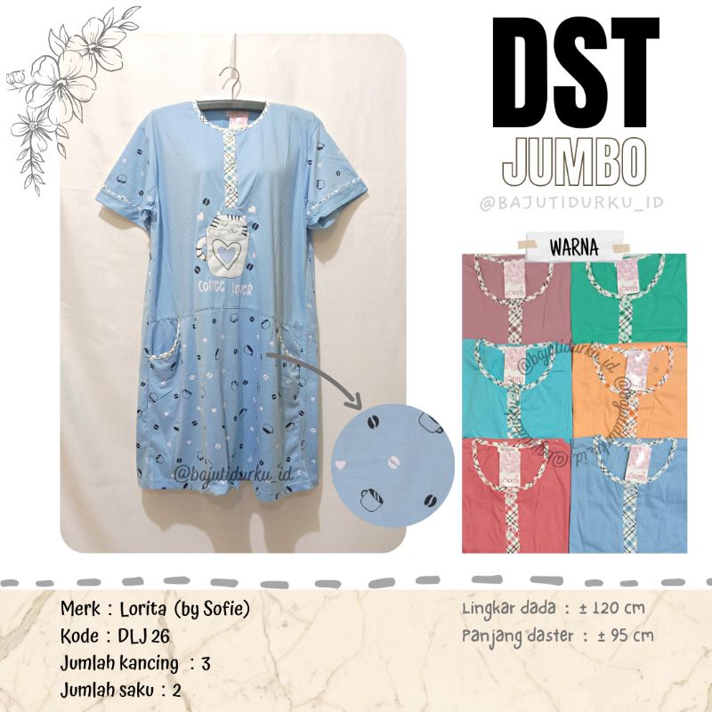 PAKET HEMAT DASTER JUMBO LORITA