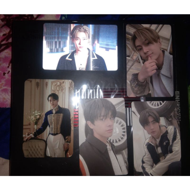 Photocard PC Sunghoon down konsep bdc
