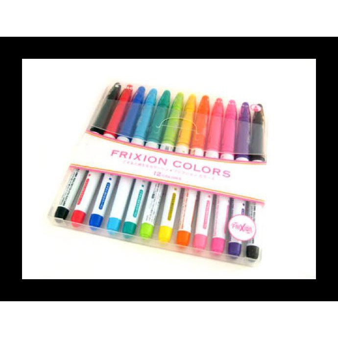 

DISKON PILOT FRIXION COLORS 12 COLORS PAKET ALAT TULIS TERLARIS DAN MURAH