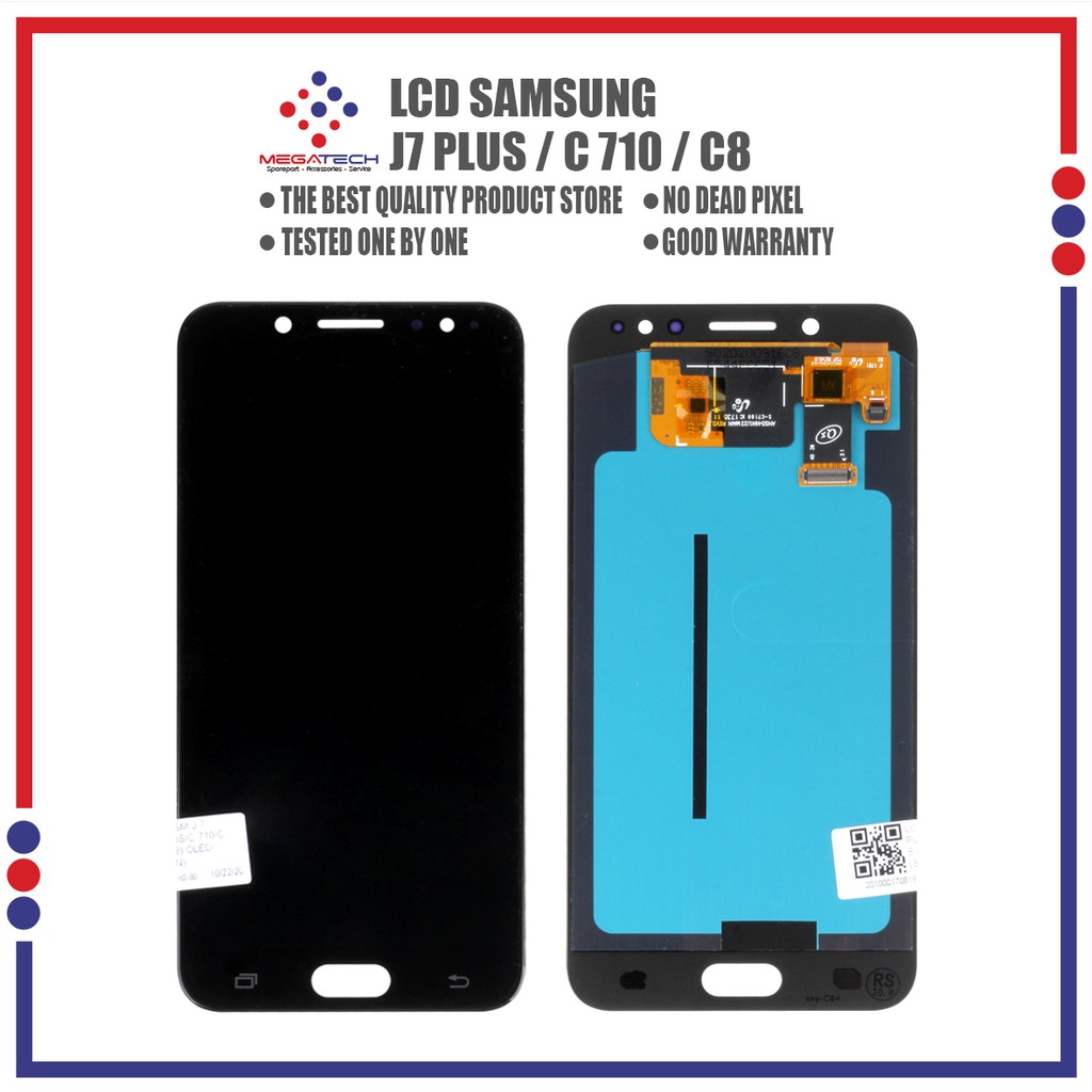 LCD Samsung J7 Plus / LCD Samsung C710 Universal Fullset Touchscreen - OLED