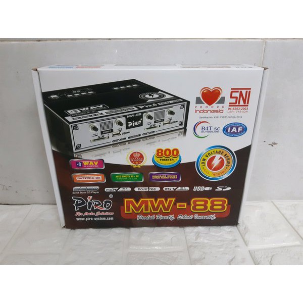 Ampifier Walet 2 Player Piro MW-88 Original