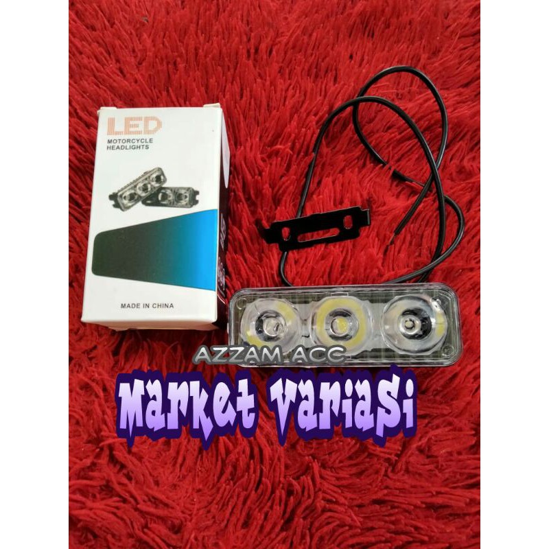 Lampu Tembak Lampu Kabut Motor / Mobil Lampu Sorot Tembus Kabut 12Volt