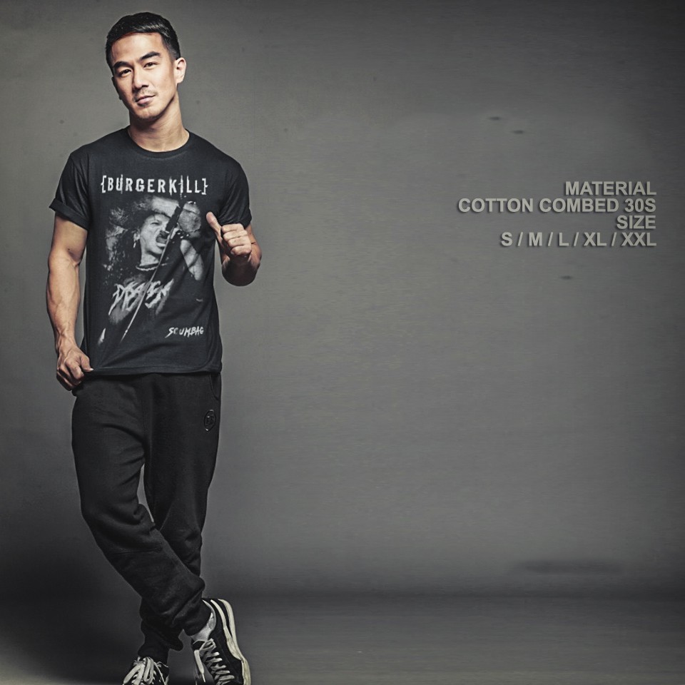 KAOS BAND METAL BURGERKILL IVAN SCUMBAG