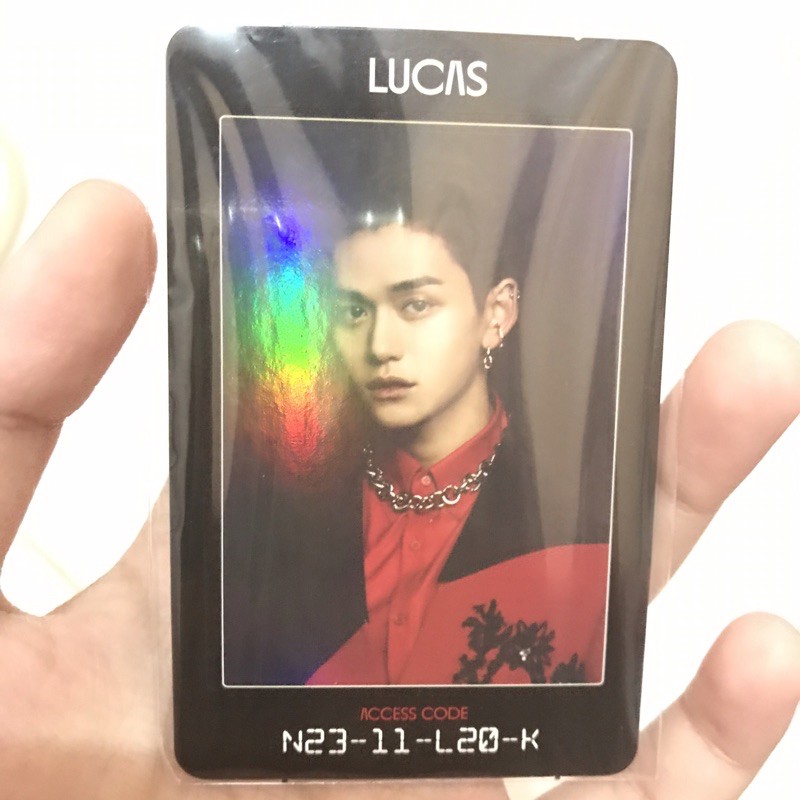 BOOKED ACCESS CARD LUCAS ARRIVAL AC ARRIVAL LUCAS NCT