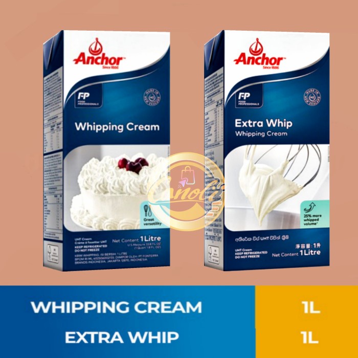 

Ee510 Anchor Whipping Cream 1 Lt - Whipping 1Lt 6Ggddv