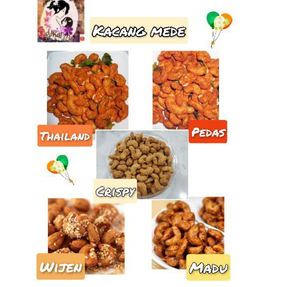 

500gr Kacang mede madu
