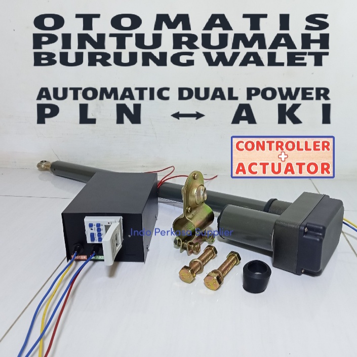 otomatis pintu walet power pln auto aki
