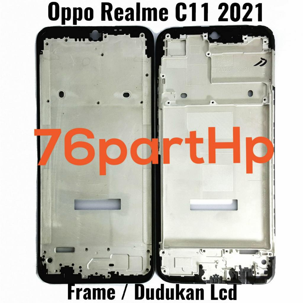 Frame Bezzel Tulang Tengah Oppo Realme C11 2021 - Bejel Bezel Dudukan