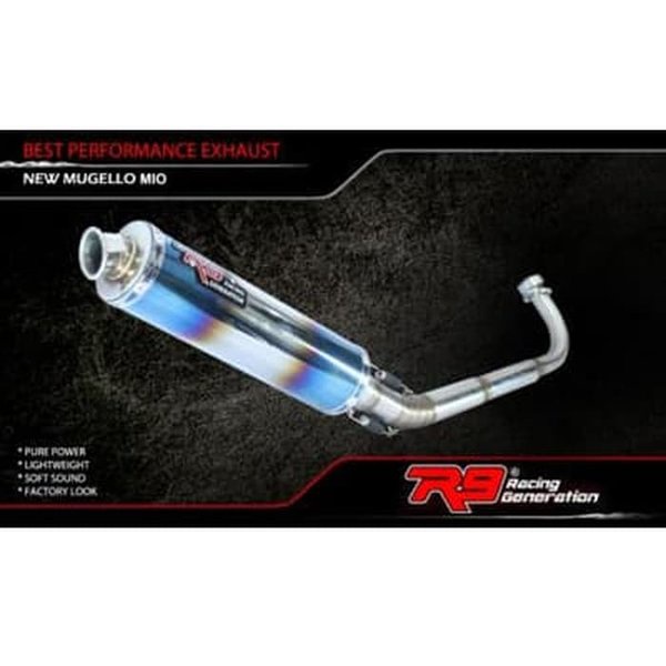Big Sale Knalpot Racing R9 New Mugello Yamaha Mio Old Sporty Smile Original