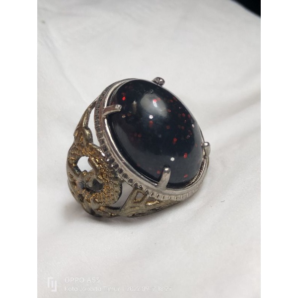 batu cincin black Opal Sukabumi