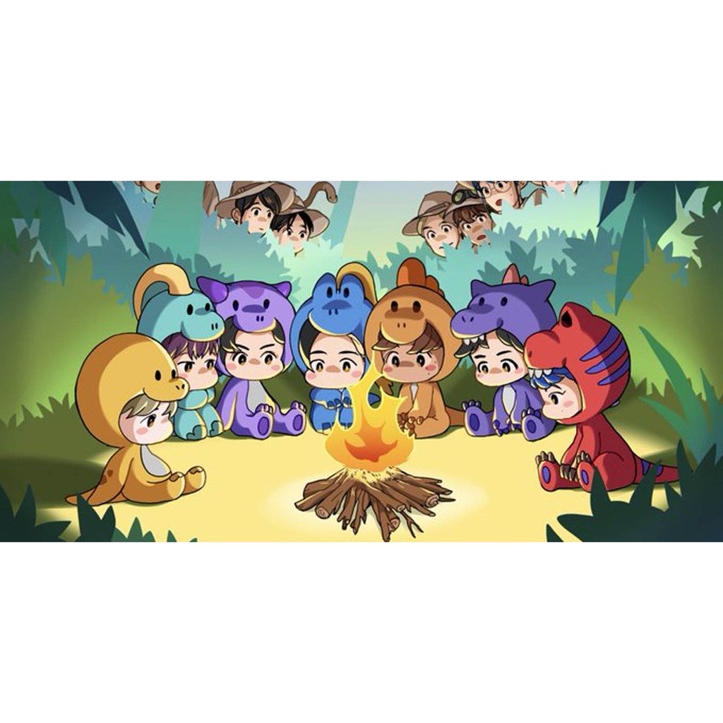 [STANDEE] NCT dinosaurus dino dinosaur dream hot sauce pinkfong album youtube