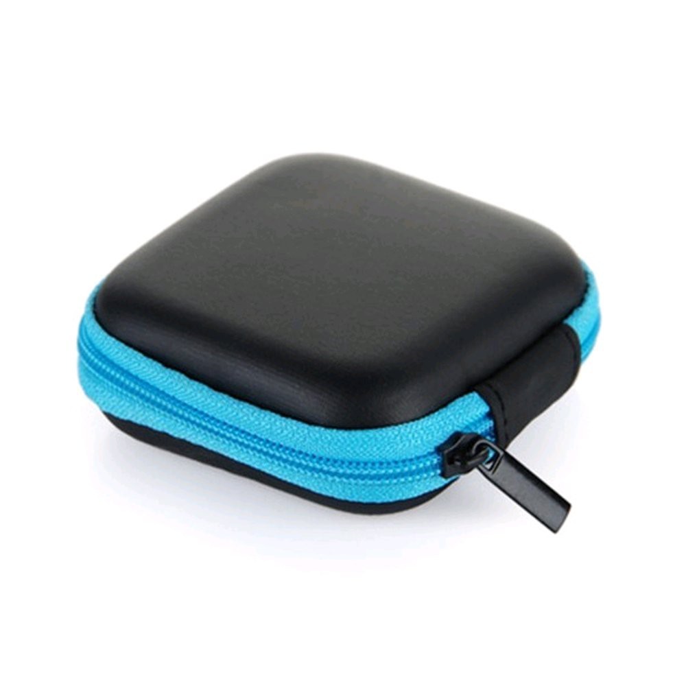 OTS 051 - Tas / Dompet Penyimpanan Headset Earphone Pouch Serbaguna Portable Kotak