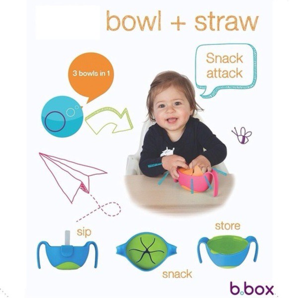 B.BOX BOWL &amp; STRAW / MANGKUK BAYI